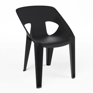 Black Ark Stacking Chair Black Ark Stacking Chair
