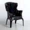 Black Throne Chair