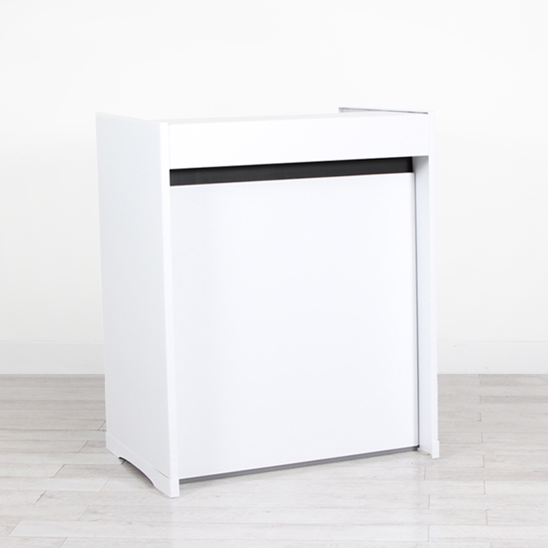 1m Straight Bar Section - White