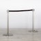 Chrome Stretch Barrier - Black Webbing