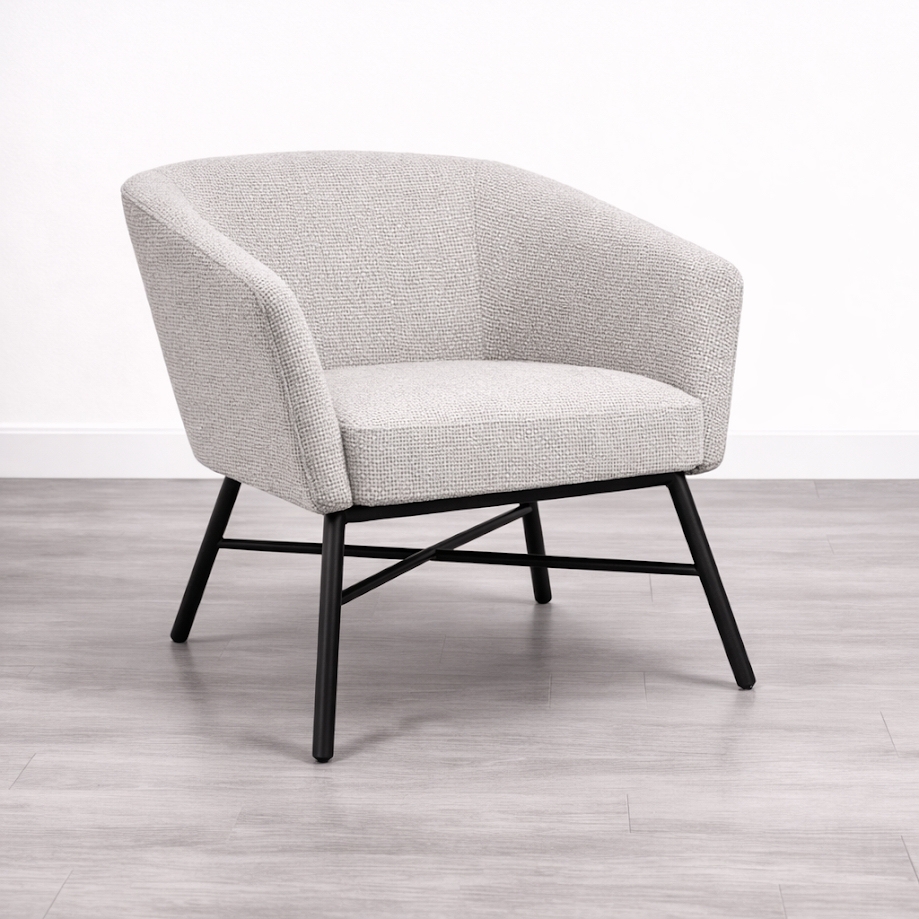 Hampton Armchair - Silver (available from 26th July)