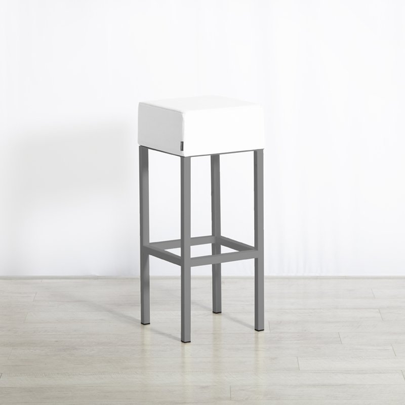 Pedrali Cube Stool - White