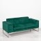 Lay Sofa - Green Velvet