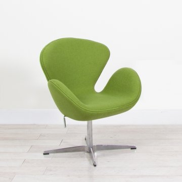 Green Swan Chair