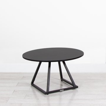 Dallas Round Coffee Table - Black