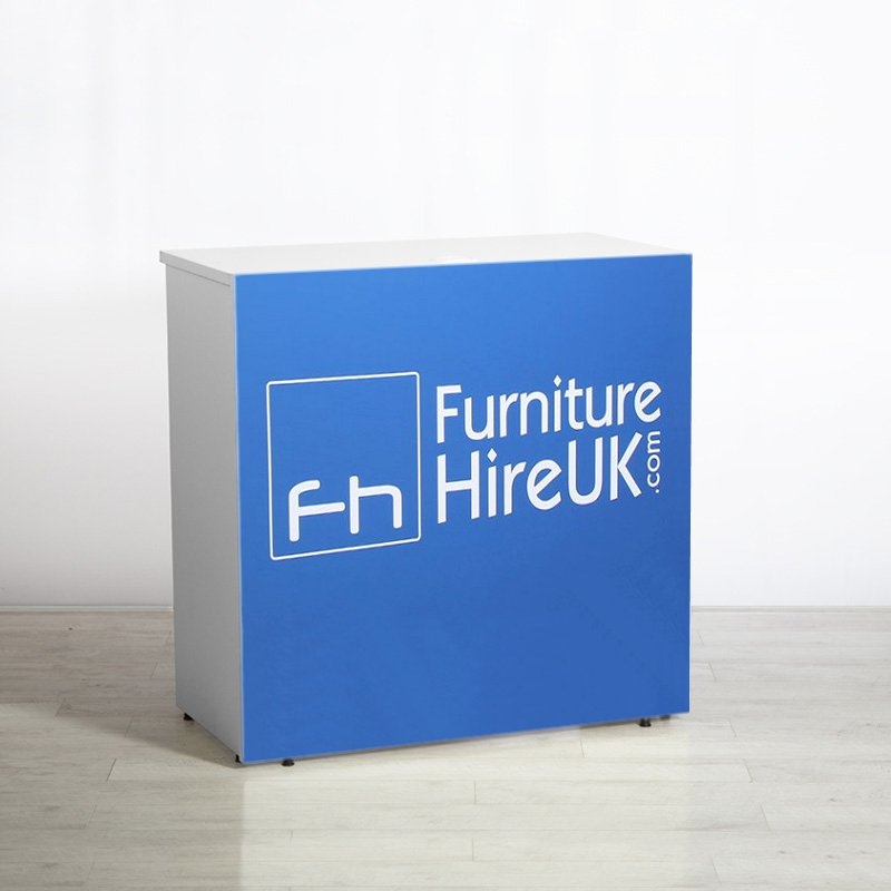 Modular Registration Counter with Graphics