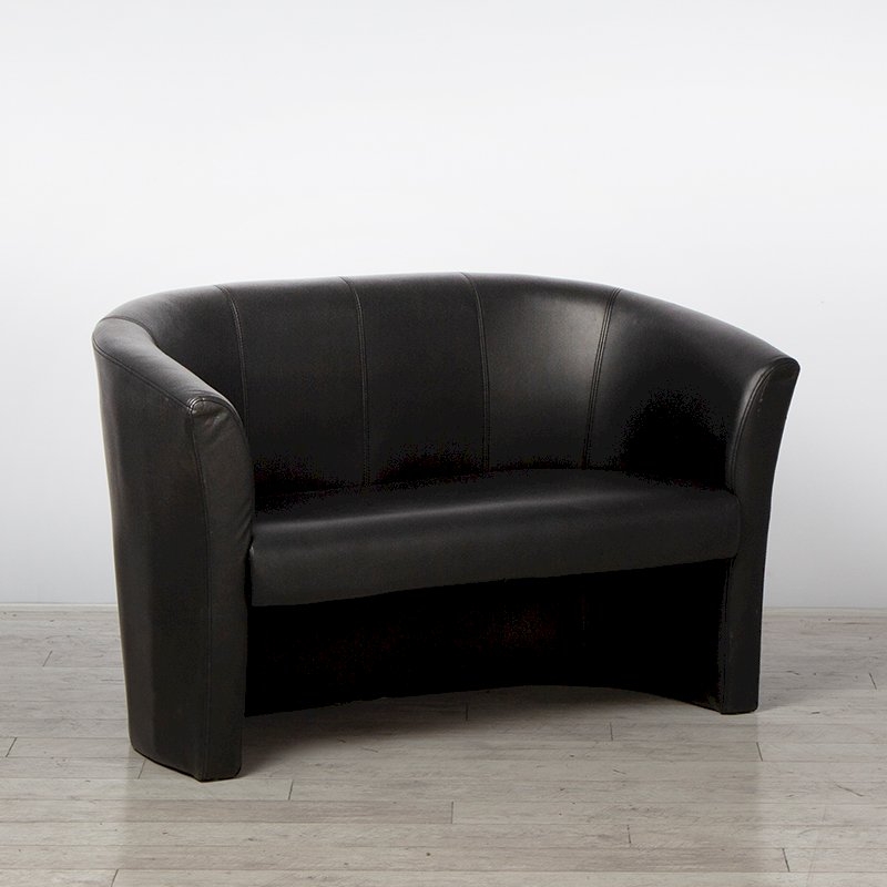 2 Seater Leather Tub Chair