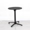 600mm Black Round Bistro Table - Black Frame