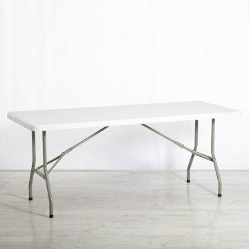 Plastic Rectangular Trestle Table (6ft)