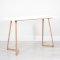 Boston Double Poseur Table - White
