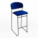 Ski Bar Stool - Blue