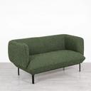 2 Seater Dove Sofa - Moss Green