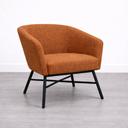 Hampton Armchair - Burnt Orange (available from 26th July)