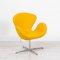 Yellow Swan Chair