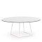 Dallas Round XXL Bistro Table - White