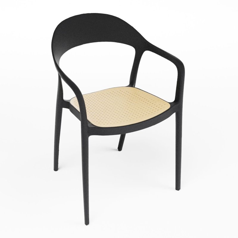 Black Luna Chair