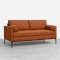 Sandhurst Sofa - Burnt Orange (available from 1st June)