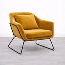 Compton Armchair - Gold Velvet (available from 26th July)