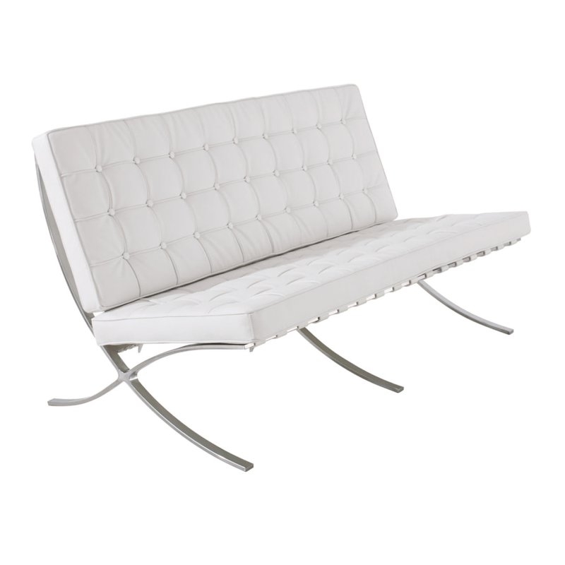 Barcelona Style Sofa - White