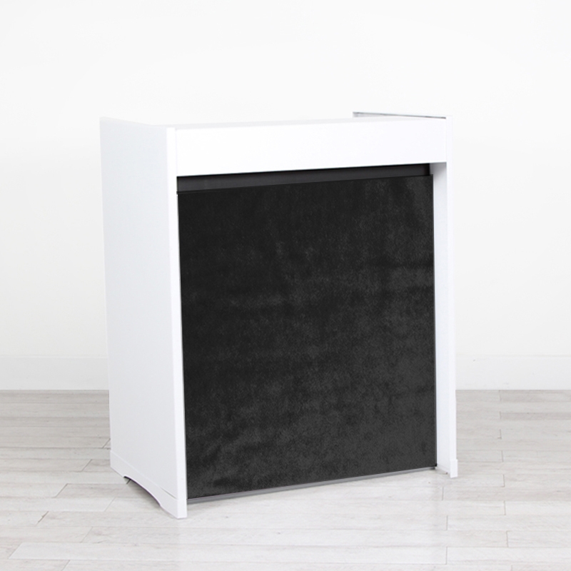 1m Straight Bar Section - White