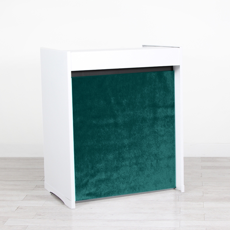 1m Straight Bar Section - White