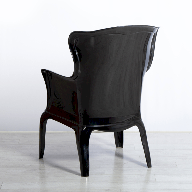 Black Throne Chair