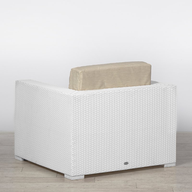 White Rattan Chair