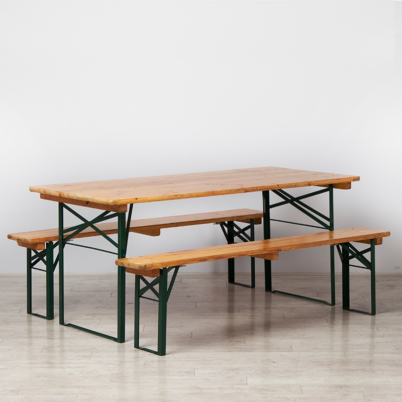 Wooden Folding Bench (1800 x 250)