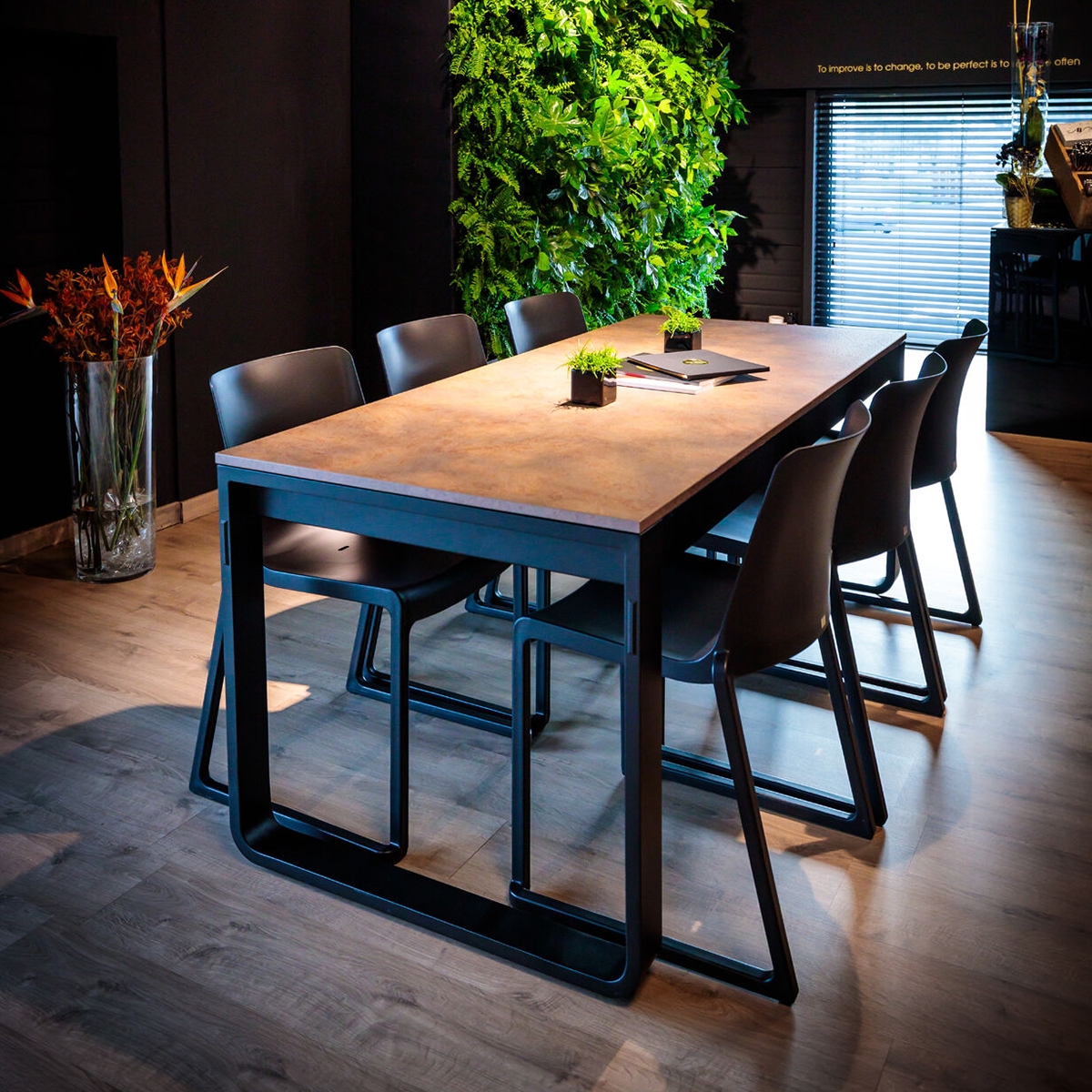 Black Kansas Linking Chair