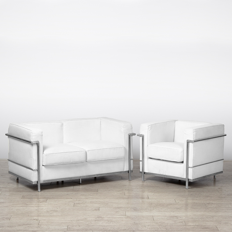 Corbusier Armchair - White