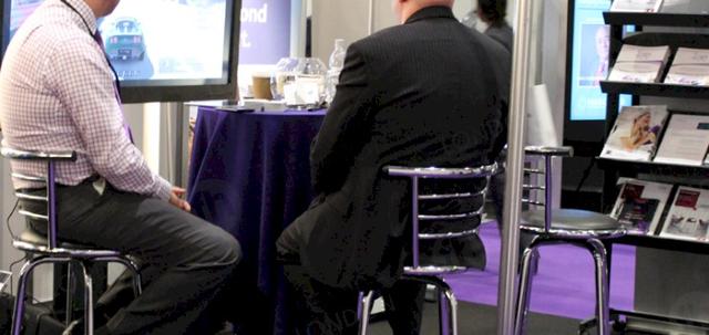 Attract Attention at Exhibitions https://d1hcs5uofxldvl.cloudfront.net/online-furniture-hire/article_additional/attract-attention-at-exhibitions2/attract-attention-at-exhibitions2-740x350.jpg - High back stools and poseur tables make a great cubicle team.