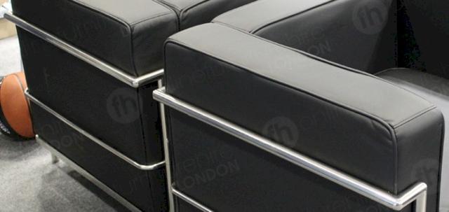 Furniture for Sporting Events https://d1hcs5uofxldvl.cloudfront.net/online-furniture-hire/article_additional/furniture-for-sporting-events6/furniture-for-sporting-events6-740x350.jpg - Our Corbusier sofas are sleek and sophisticated with highly polished chrome detail.