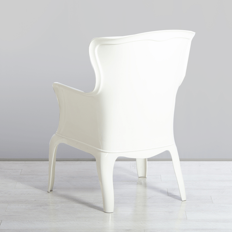 White Throne Chair