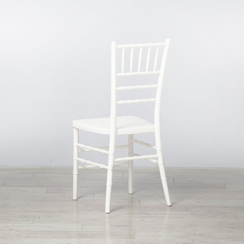 White Resin Chiavari Chair