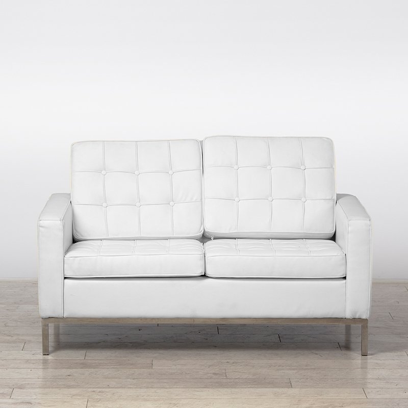 2 Seater Montague Sofa - White