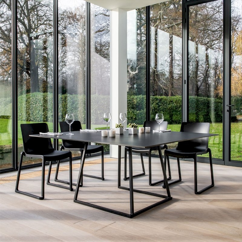 Black Kansas Linking Chair