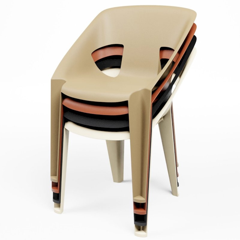 Sand Ark Stacking Chair