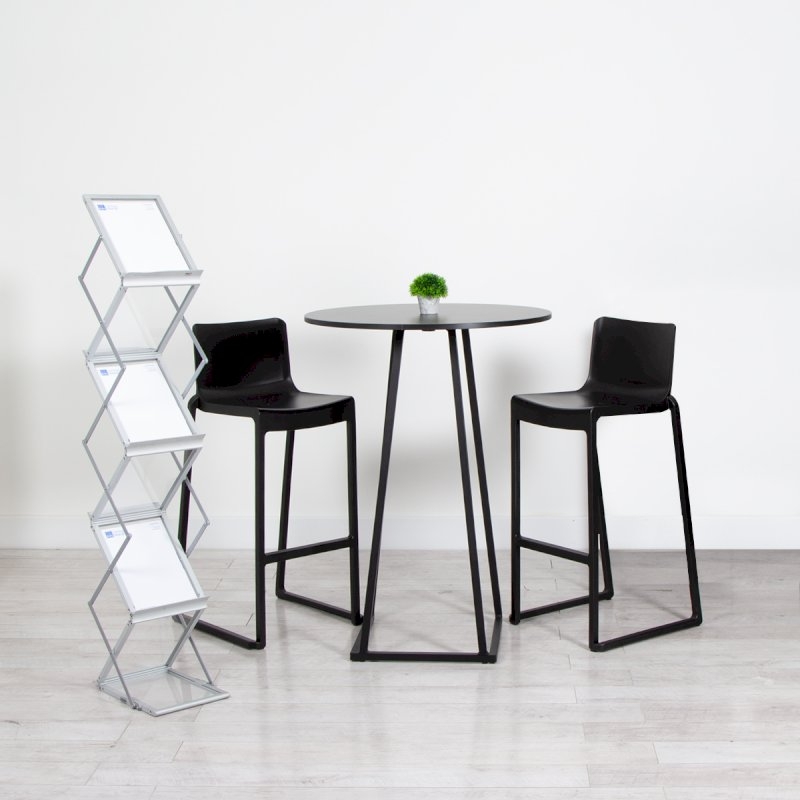 Basic Black Round Dallas Package