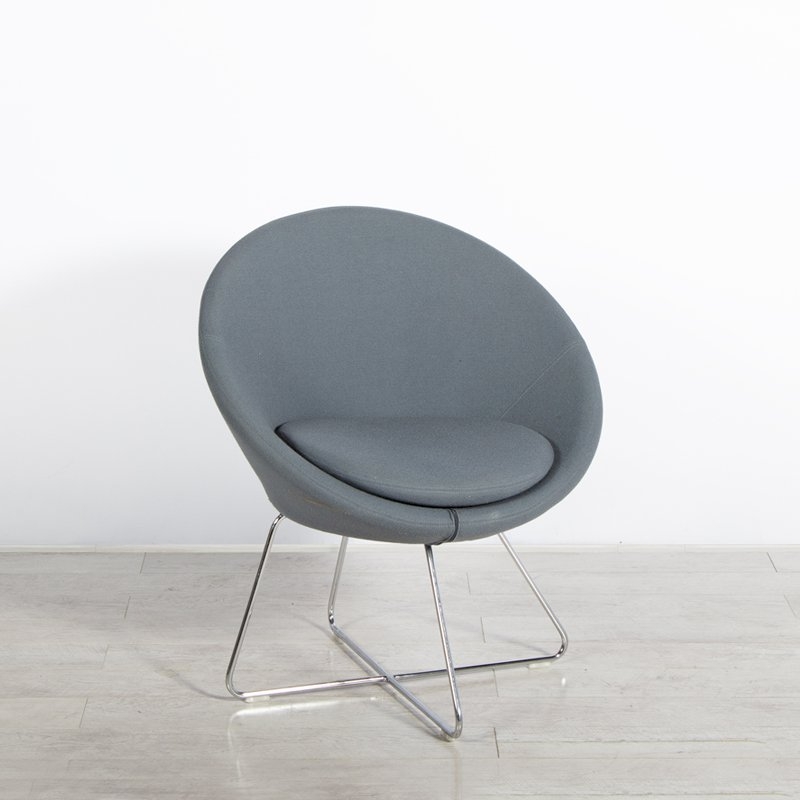 Grey Conic Chair