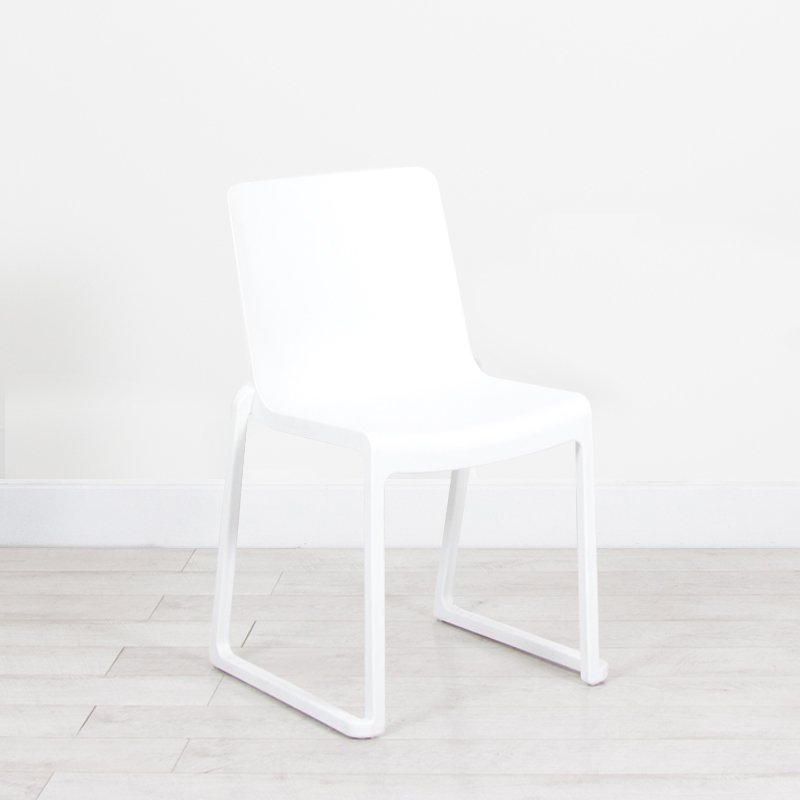 White Kansas Linking Chair