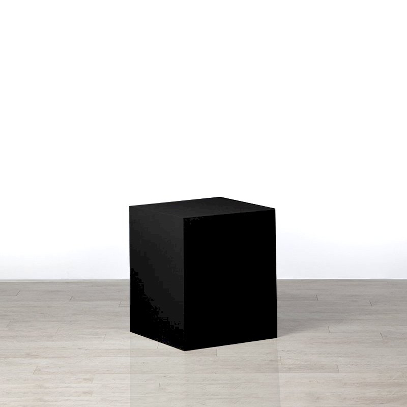 Plinth 500x500x600h - Black