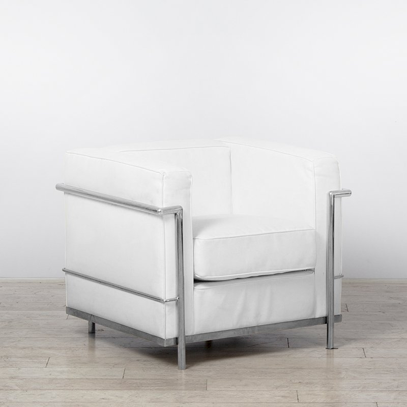 Corbusier Armchair - White