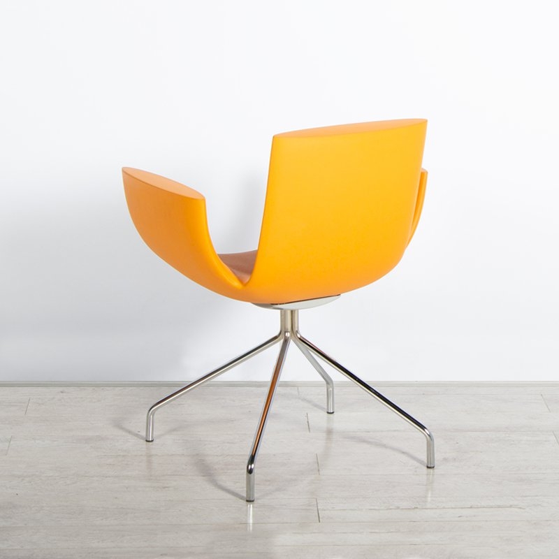 Orange Noah Spider Chair