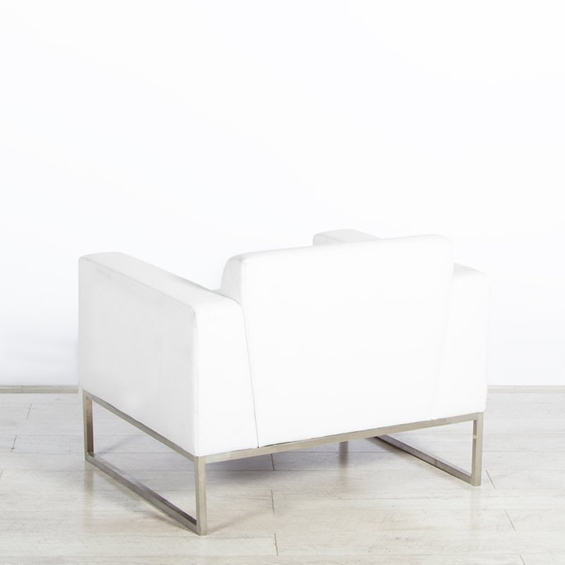 Lay Armchair - White