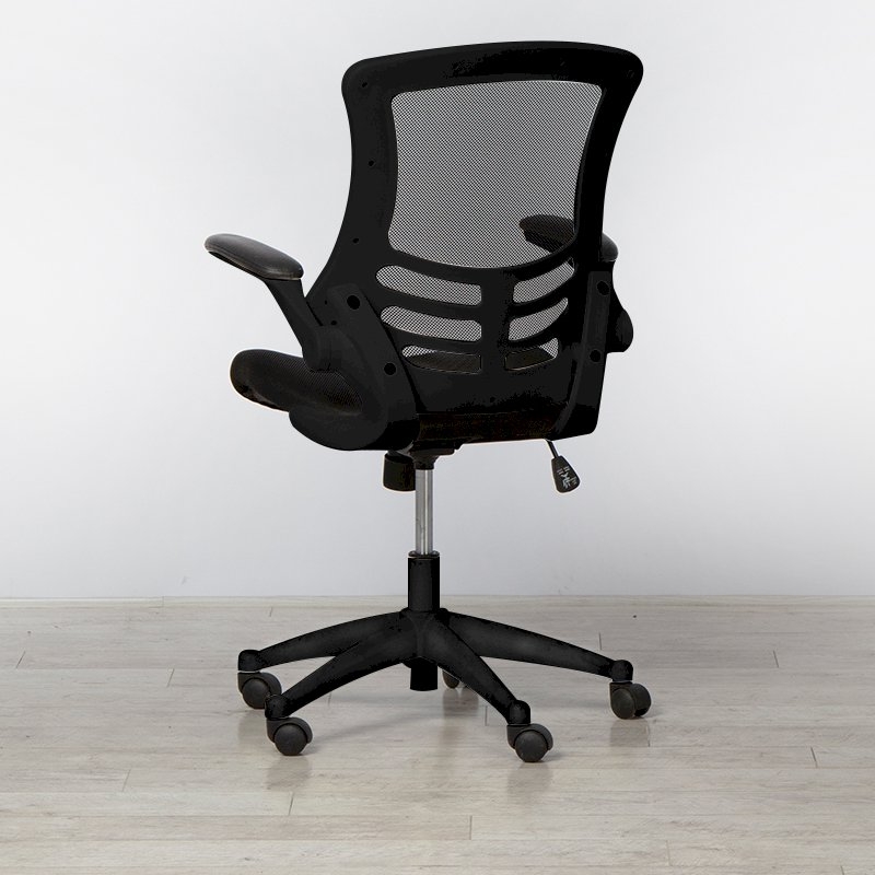 Black Mesh Operator Chair