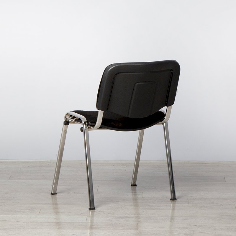 Black Conference Linking Chair