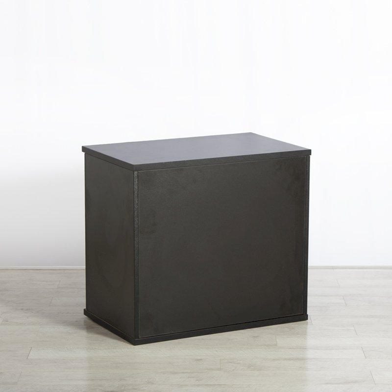 720h Lockable Cupboard - Black