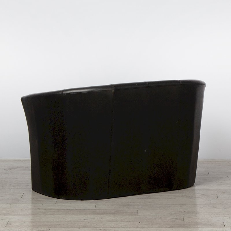 2 Seater Leather Tub Chair