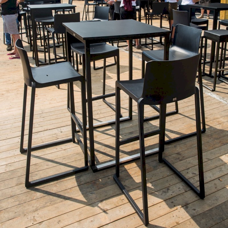 Nevada Box Frame Table - Black