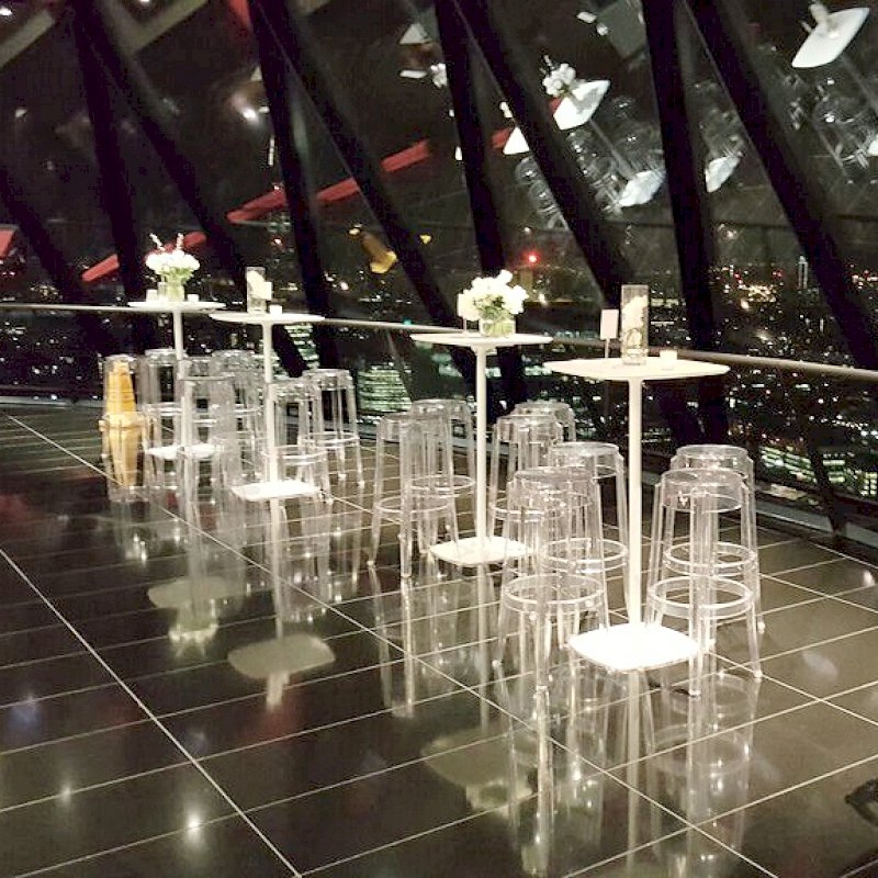 Pedrali Stylus Poseur Table - White